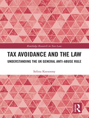 cover image of Tax Avoidance and the Law